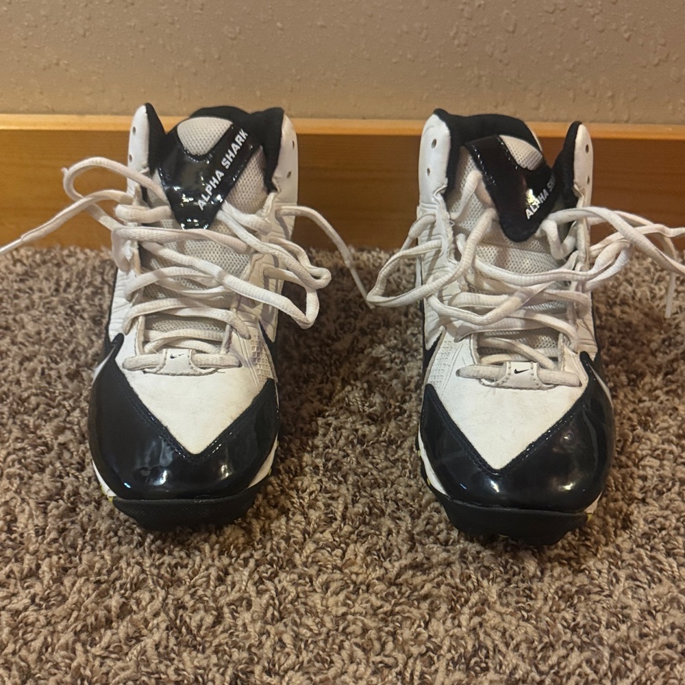 Boys Nike Alpha Shark Football Cleats.